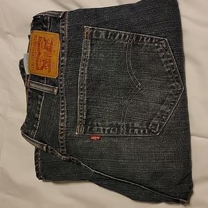 Levis 559 dark wash jeans